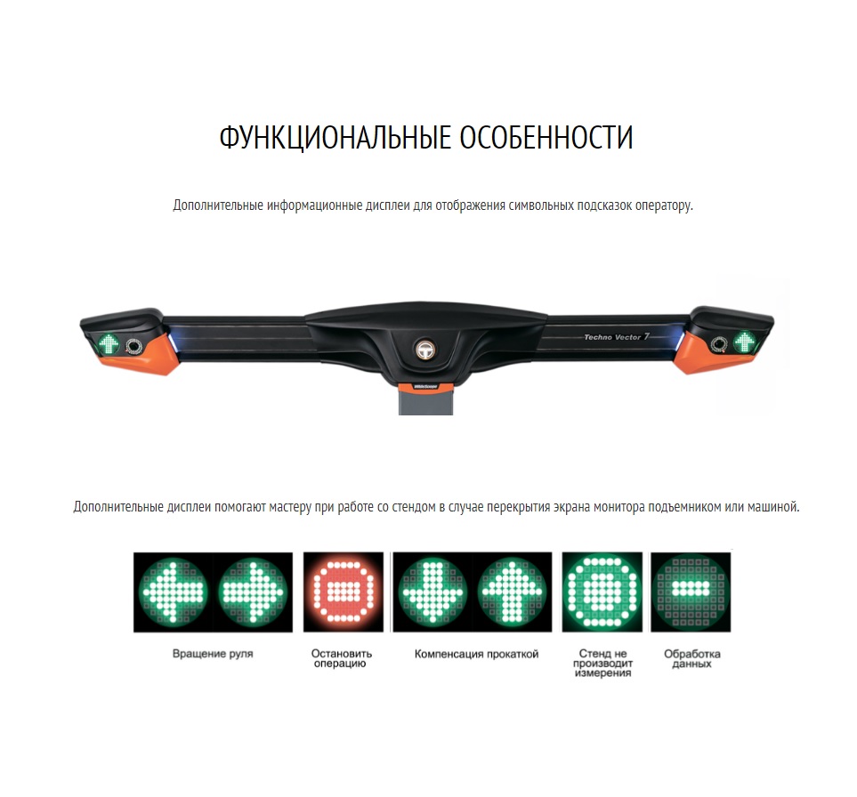 7202 TAB Стенд сход-развал 3D Техно Вектор 
